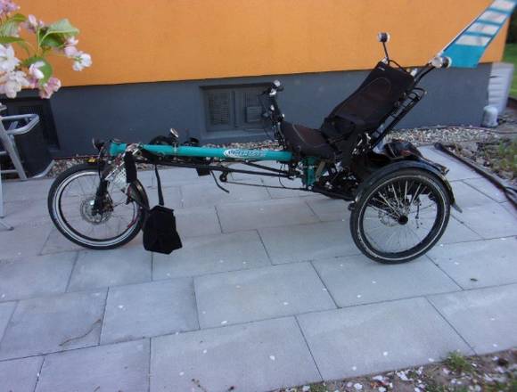 Liegend-Dreirad "Lepus" von Hase-Bikes in Forst (Lokalität)