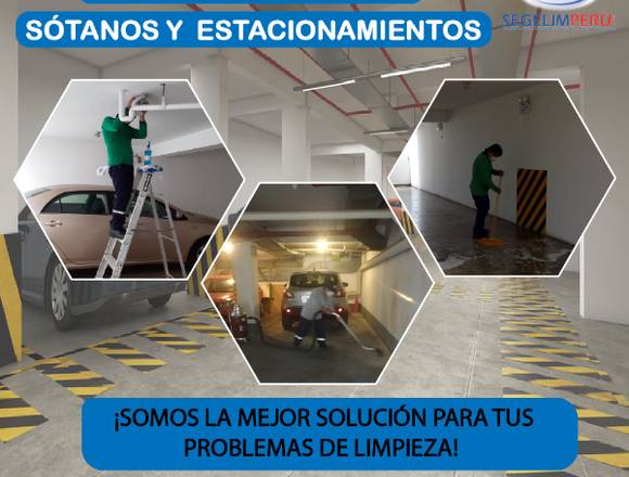 Limpieza integral de sótanos y estacionamientos en Lima (Lima 1) (Distrito)
