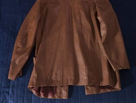 Chamarra Piel Retro 70s