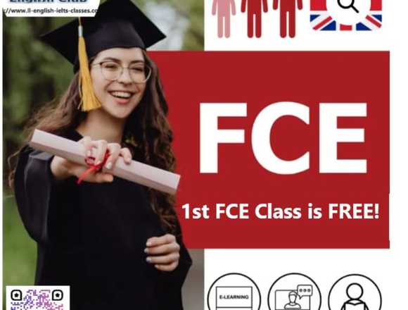Prepárate para el examen FCE – 1ra clase GRATIS!