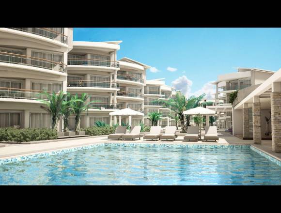 Apartamento en Venta en BAVARO Frente al Mar 2Hab en Oviedo (Municipio)