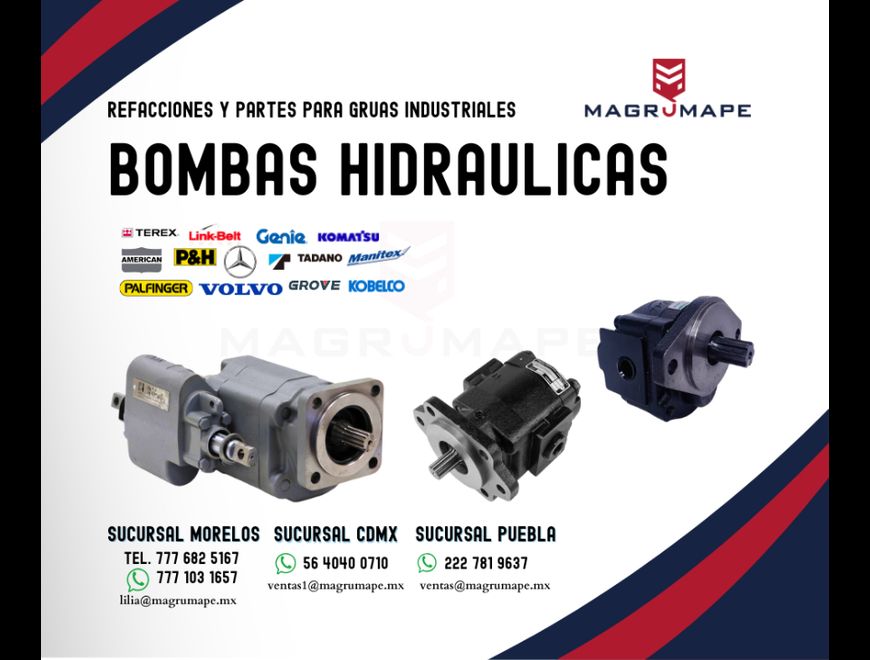 BOMBAS HIDRÁULICAS..