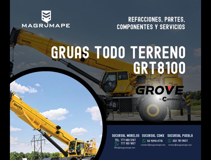 GRUAS TODO TERRENO-GRT8100