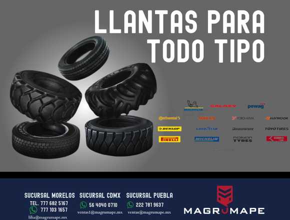 LLANTAS PARA TODO TIPO