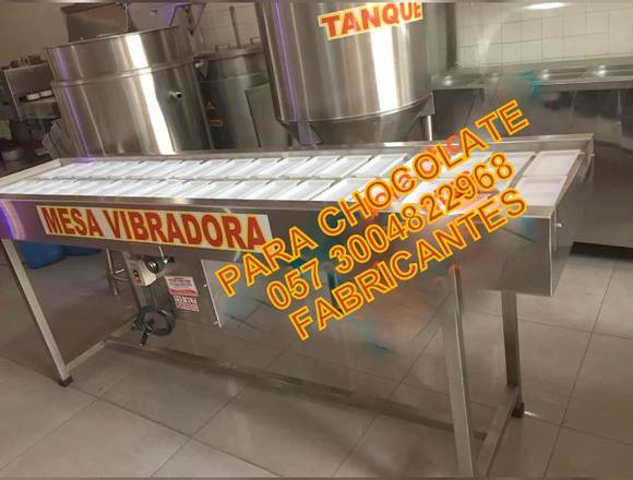 MESA VIBRADORA PARA CHOCOLATE en Bucaramanga (Municipio)