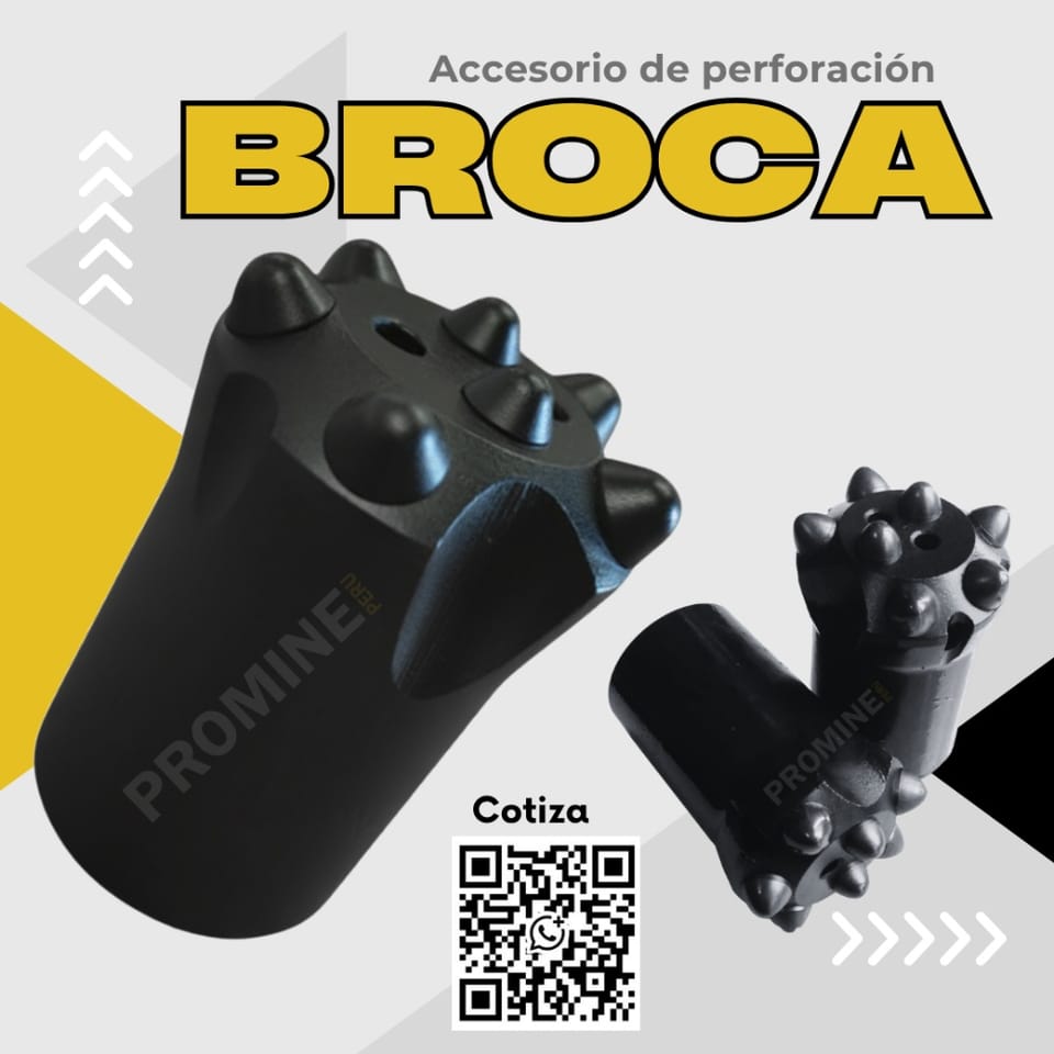 BROCA CÓNICA DE TUNGSTENO 34MM en Trujillo (Distrito)