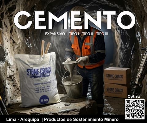 DEMOLICIÓN SILENCIOSA – CEMENTO EXPANSIVO TIPO 2