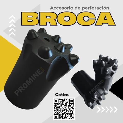 BROCA CÓNICA DE TUNGSTENO 34MM en Trujillo (Distrito)
