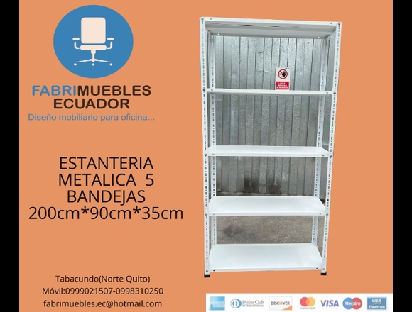 ESTANTERIA METALICA en Pedro Moncayo (Cantón)