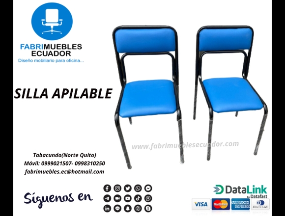 SILLA APILABLE en Pedro Moncayo (Cantón)