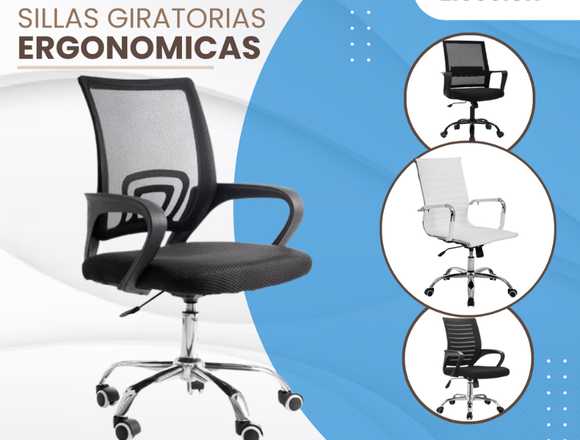 Sillas Giratorias ergonómicas para oficinas en Pedro Moncayo (Cantón)