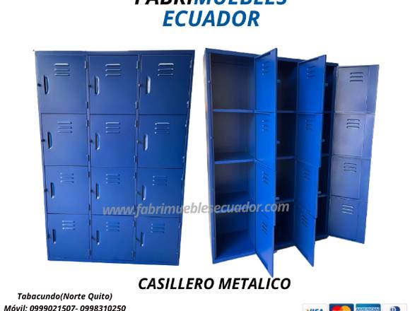 CASILLERO METALICO 12 PUERTAS en Pedro Moncayo (Cantón)