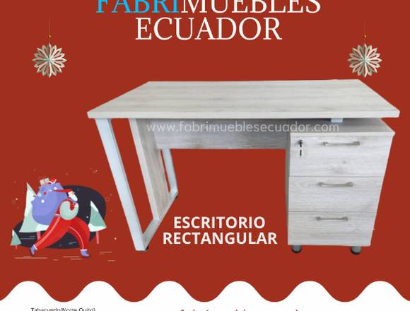 ESCRITORIO RECTANGULAR