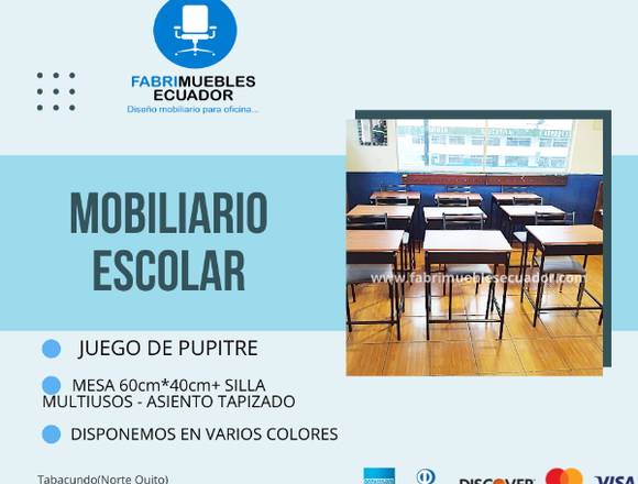 JUEGO DE PUPITRE - MESA+SILLA MULTIUSOS
