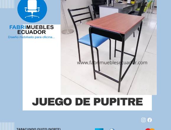 JUEGO DE PUPITRE MESA+SILLA en Pedro Moncayo (Cantón)