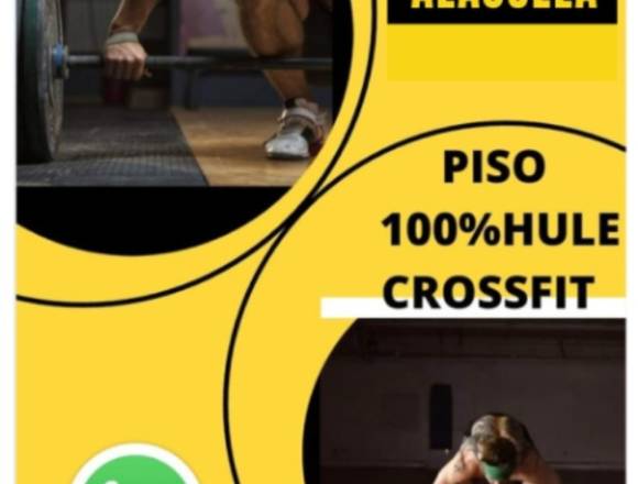 PISOS DE HULE PARA GIMNASIOS Y CROSSFIT en Alajuela (Cantón)