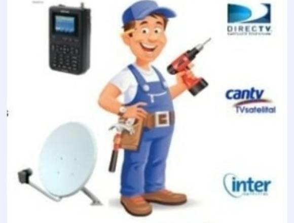Instalador de antenas de tv satelital directv, en Libertador (Municipio)