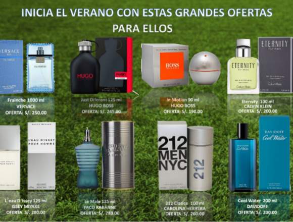 PERFUMES ORIGINALES DE LAS MEJORES MARCAS en Chorrillos (Lima 9) (Distrito)