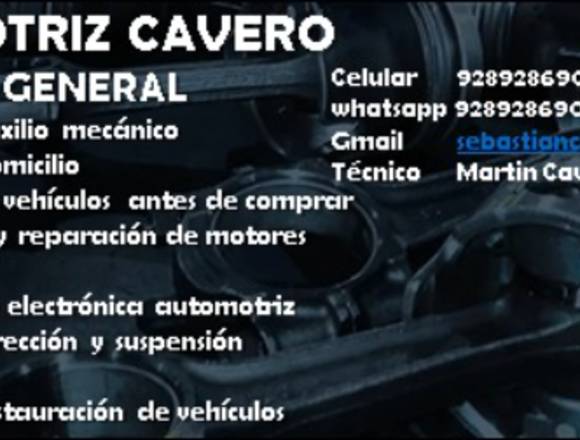Taller automotriz y auxilio mecanico en Carmen de la Legua Reynoso (Callao 3) (Distrito)