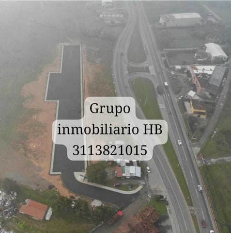 Lote industrial comercial en la autopista medellín Bogotá con urbanism en Rionegro (Municipio)