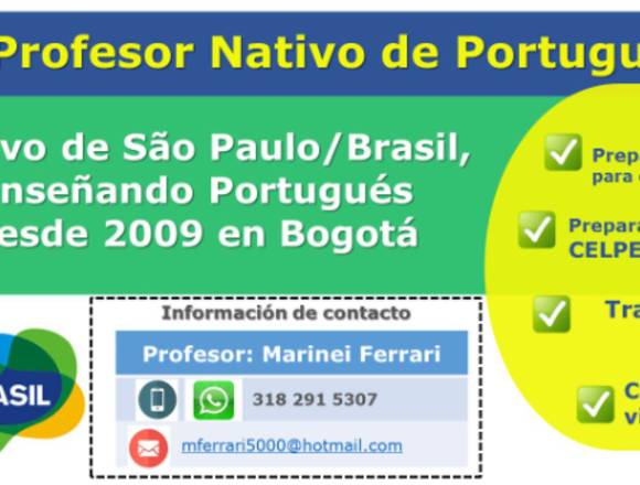 Profesor y Clase de Portugués