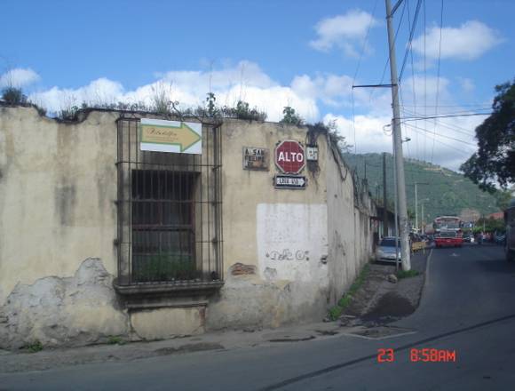 Terreno en Antigua Guatemala Ubicación estratégica en Antigua Guatemala (Municipio)