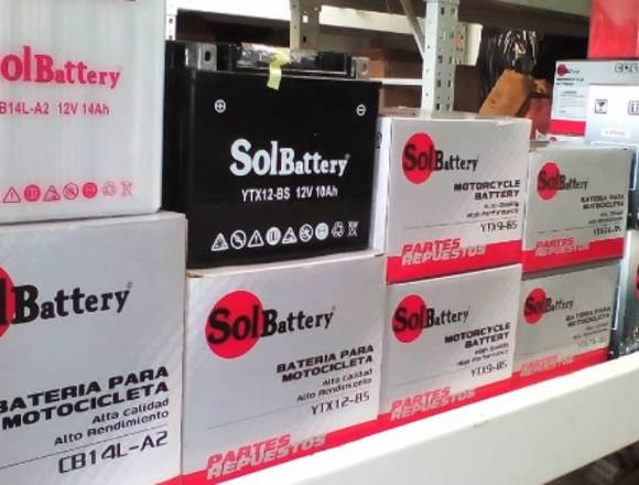 SOLBATTERY, AUTOASIA, AMMARK. BATERIAS PARA MOTOS en Girardot (Municipio)