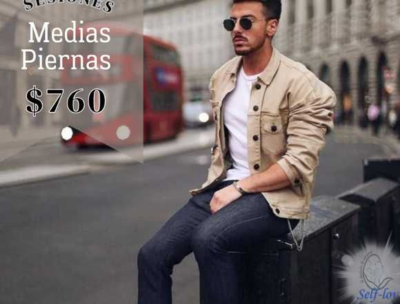 Depilación de medias piernas para hombre en Guadalajara (Municipio)