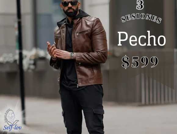 Depilación de pecho para hombre con cera española en Guadalajara (Municipio)
