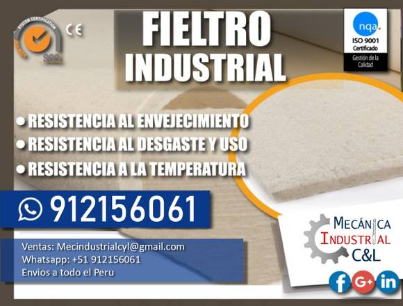FIELTRO INDUSTRIAL EN LIMA en Lima (Lima 1) (Distrito)