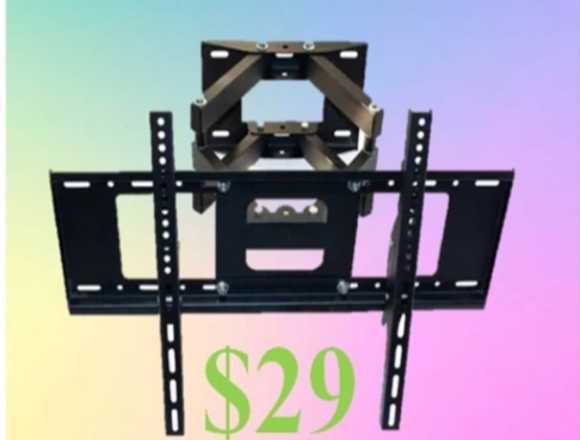 Soporte de TV doble brazo reforzado a $29