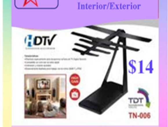 Antena De Tv Digital Interior de Full HD a $14