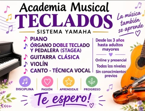 Clases de Música con Método Yamaha