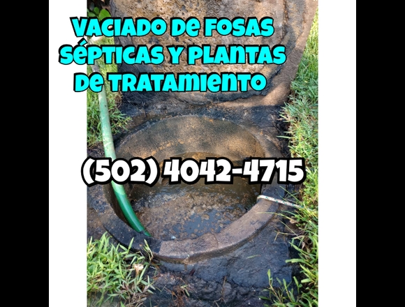 ¿Fosas sépticas llenas? - Aguas negras * PLOMEROS en Ciudad de Guatemala (Municipio)