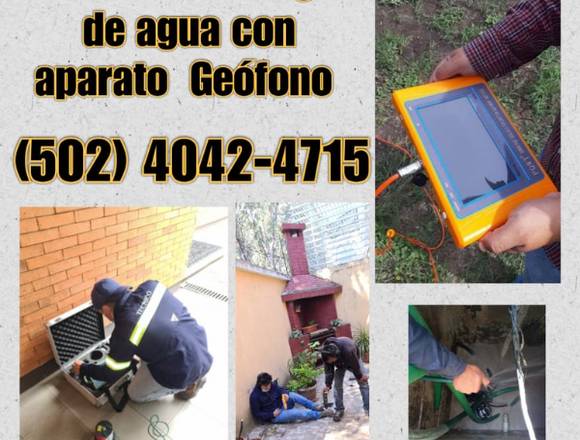 Detectando fugas de agua en Guatemala en Ciudad de Guatemala (Municipio)