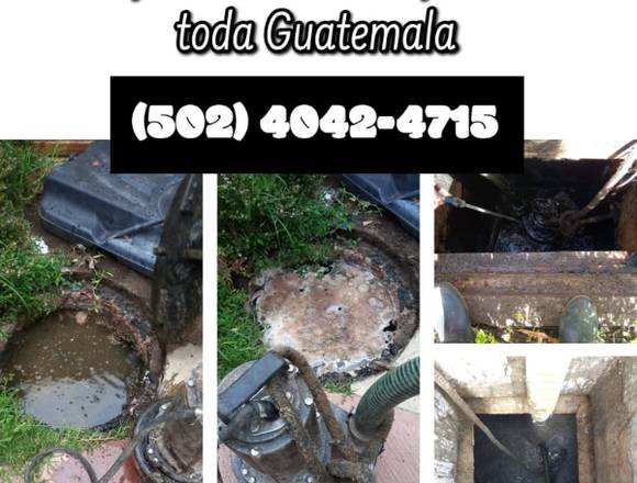 Limpieza de fosas sépticas en Guatemala en Retalhuleu (Municipio)