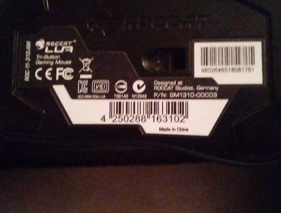 Mouse Roccat Lua Optico Gamer 2000-DPI