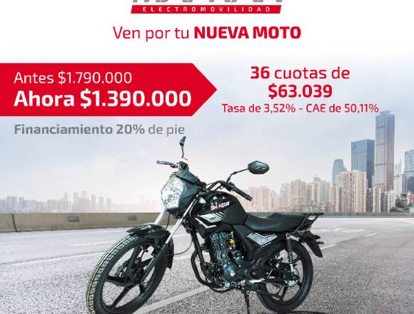 Se vende Moto a Gasolina en Concepción (Comuna)