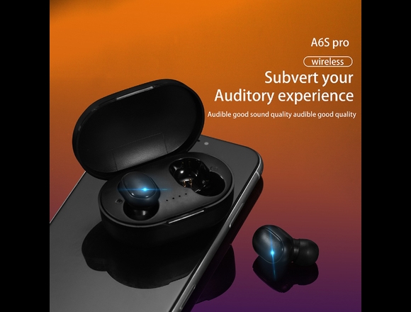 Audífonos Inalámbricos, Con Micrófono Pk A6s