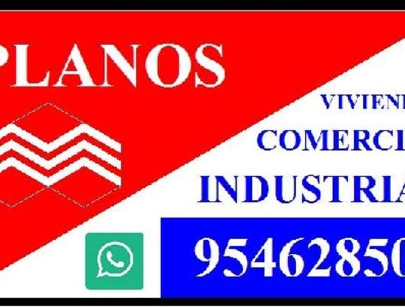 PLANOS: VIVIENDAS, COMERCIOS E INDUSTRIAS en Lima (Lima 1) (Distrito)