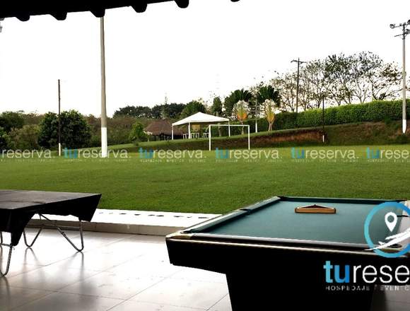Alquiler de Casa Campestre para grandes grupos en Pereira (Municipio)