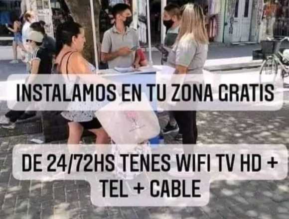 Wifi para tu hogar con o sin cable HD. Vos elegís! en Pergamino (Localidad)