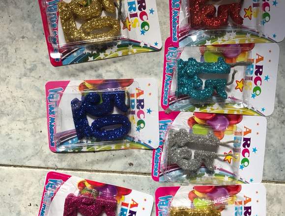 Vela para cumpleaños desd $6.000 la docena