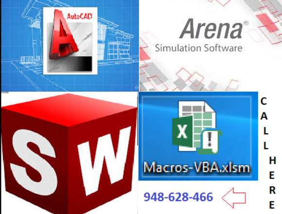 Trabajos y tareas en macros VBAExcel, Autocad en Arequipa (Distrito)