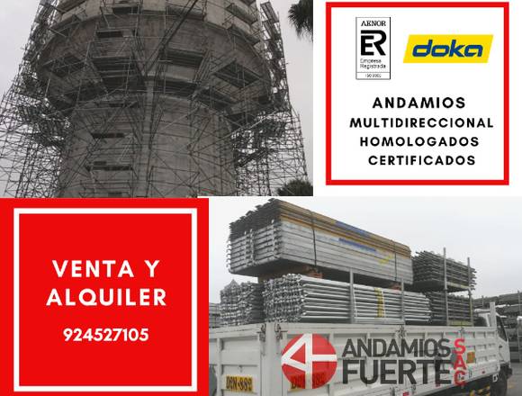 Andamios multidireccional alquiler