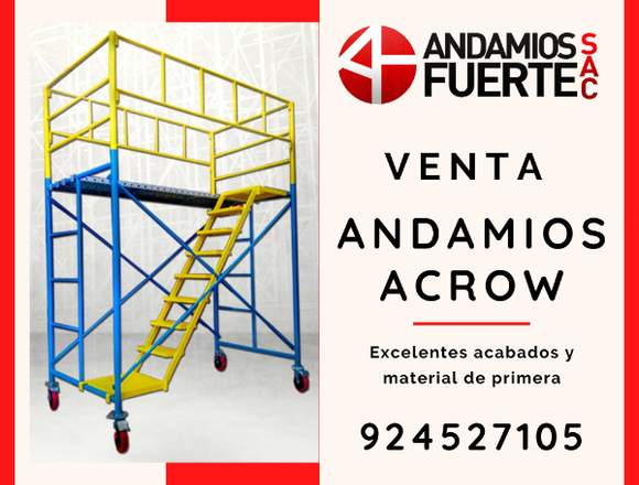 Fabricación de andamios acrow en Independencia (Lima 28) (Distrito)