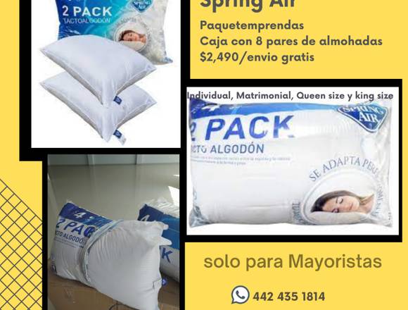 Almohada Spring Air (mayoristas) en Puruándiro (Municipio)