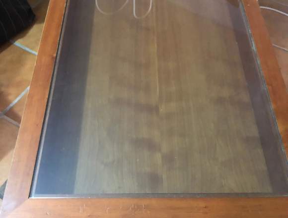 Mesa de salón de madera con cristal templado en Alhaurín de la Torre (Municipio)