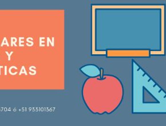 CLASES PARTICULARES DE CIENCIAS Y MATEMÁTICAS
