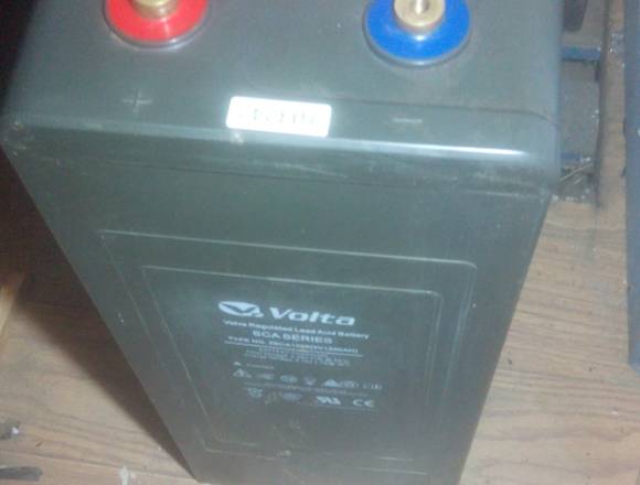 12 BATERÍAS GEL DE 2V 1200AH CADA UNA